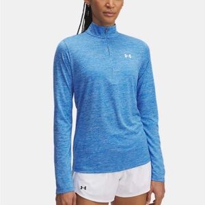 Under Armour Sky Blue HeatGear Pullover